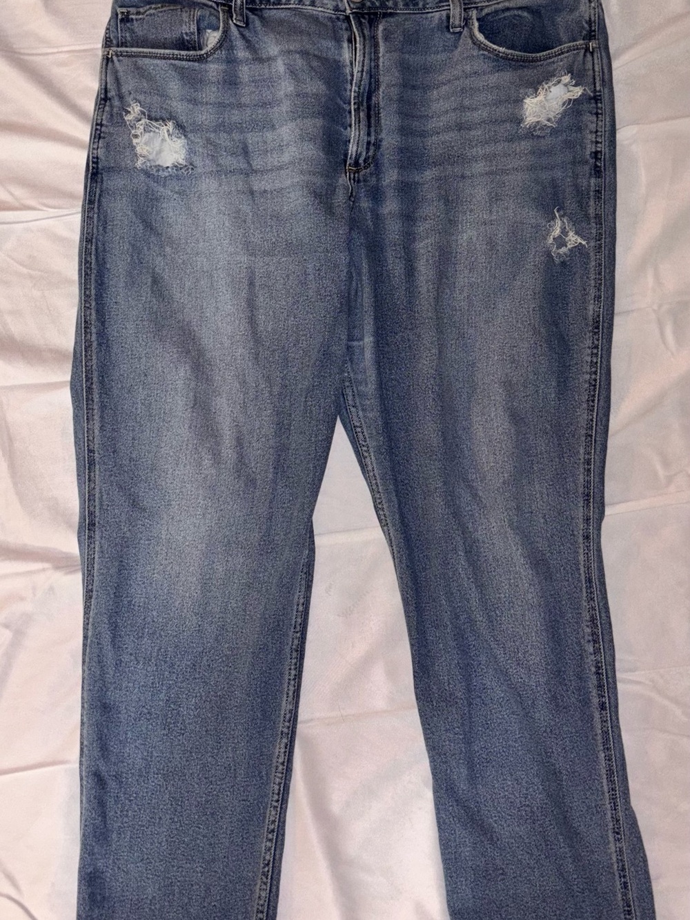 Hollister Men’s Light Blue Relaxed Jeans